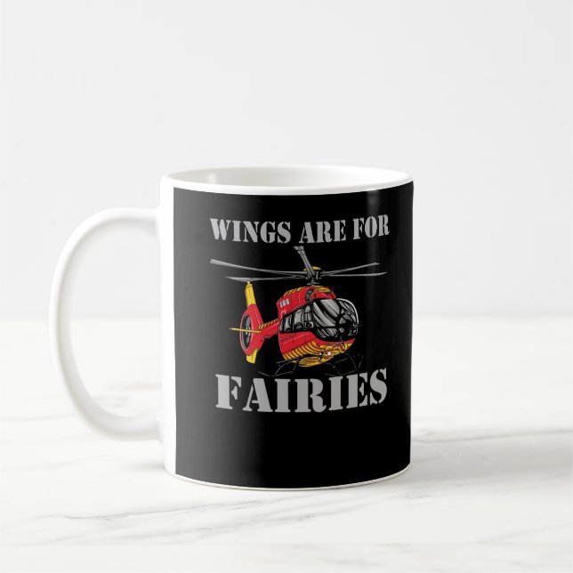 Hubschrauberbeobachter Boys Men Hubschrauber Pilot Kaffeetasse (Links)