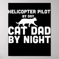 Hubschrauberpilot by day Cat Vater by Night