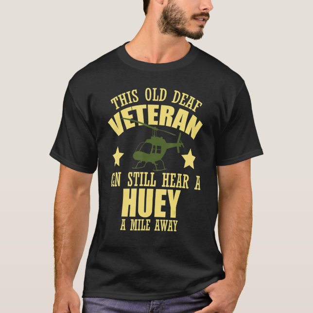 Hubschrauberpilot Vietnam hört eine riesige Meile  T-Shirt (Vorderseite)