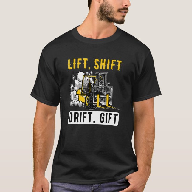 Hubstapler-Stapler-Forkstacker 1 T-Shirt (Vorderseite)