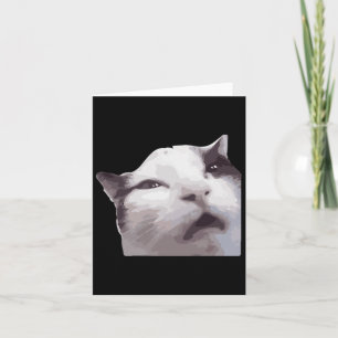 Huch! Katzen-Meme Karte