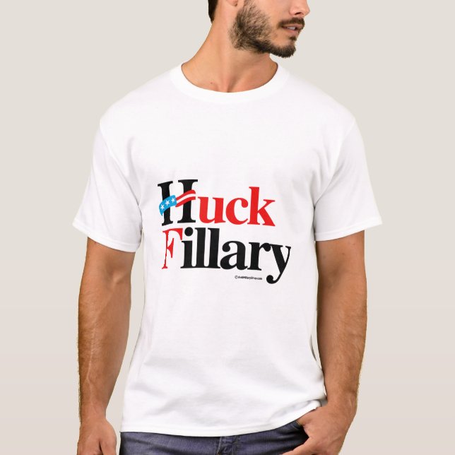 Huck Fillary Symbol - AntiHillary png.png T-Shirt (Vorderseite)