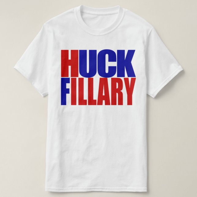 "HUCK FILLARY" T-Shirt (Design vorne)