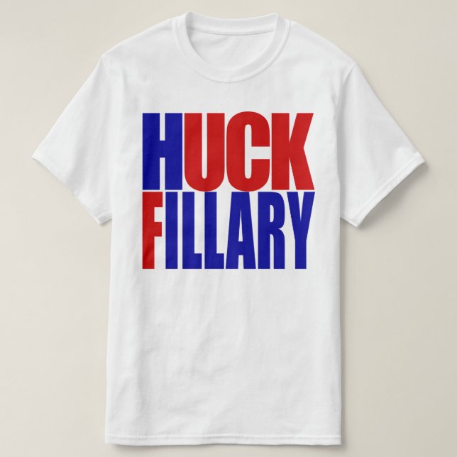 "HUCK FILLARY" T-Shirt (Design vorne)