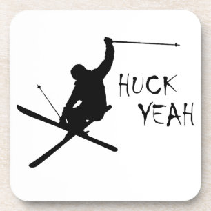Huck Yeah (Ski) Untersetzer