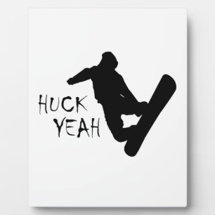 Huck Yeah (Snowboarden) Fotoplatte