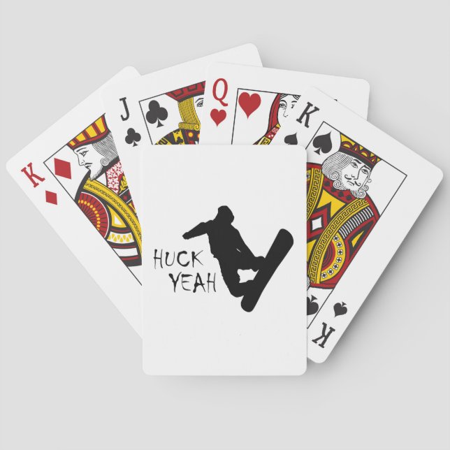Huck Yeah (Snowboarden) Spielkarten (Rückseite)