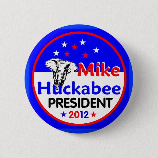 HUCKABEE 2012 Knopf Button (Vorderseite)