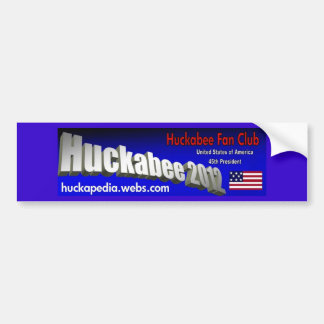 Huckabee Autoaufkleber 2012