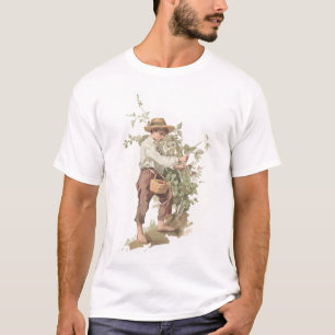 Huckleberry Finn, der Beeren-Lithographie auswählt T-Shirt