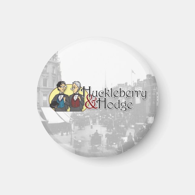 Huckleberry- und Hodge-Magnet Magnet (Vorne)
