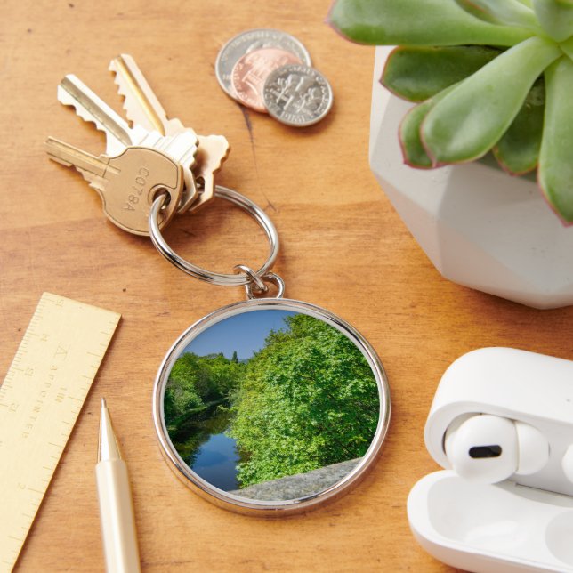 Huddersfield Broad Canal, Whitacre Mill Viaduct Schlüsselanhänger (Schreibtisch)