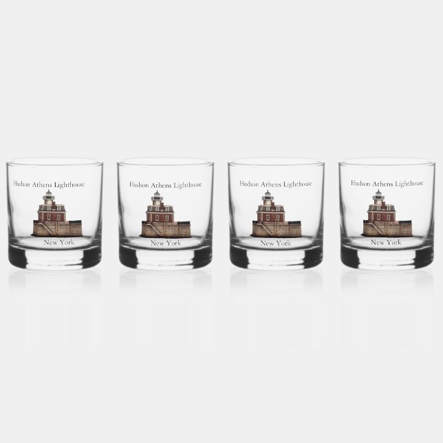 Hudson Athens Lighthouse Glas (Vorderseite)