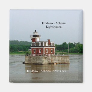 Hudson Athens Lighthouse Magnet