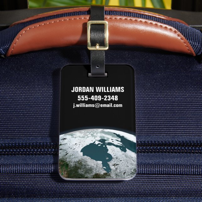 Hudson Bay Sea Ice am 14. November 2005. Gepäckanhänger (Vorderseite Insitu 2)