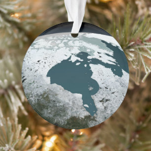 Hudson Bay Sea Ice am 14. November 2005. Ornament