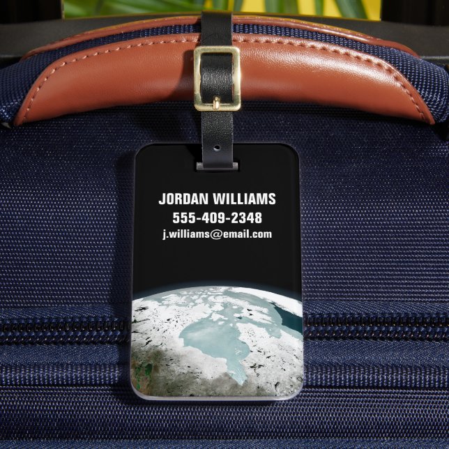 Hudson Bay Sea Ice am 29. April 2006. Gepäckanhänger (Vorderseite Insitu 2)