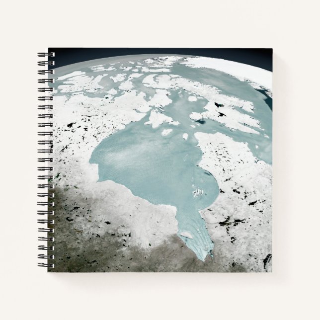 Hudson Bay Sea Ice am 29. April 2006. Notizbuch (Vorderseite)