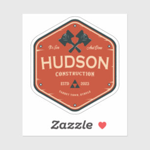 Hudson Construction Aufkleber