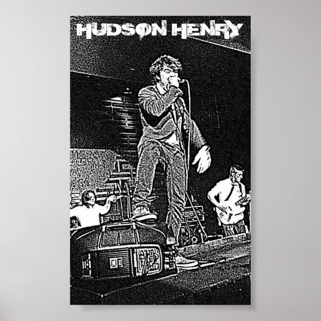 Hudson Henry Tour Poster (Vorne)
