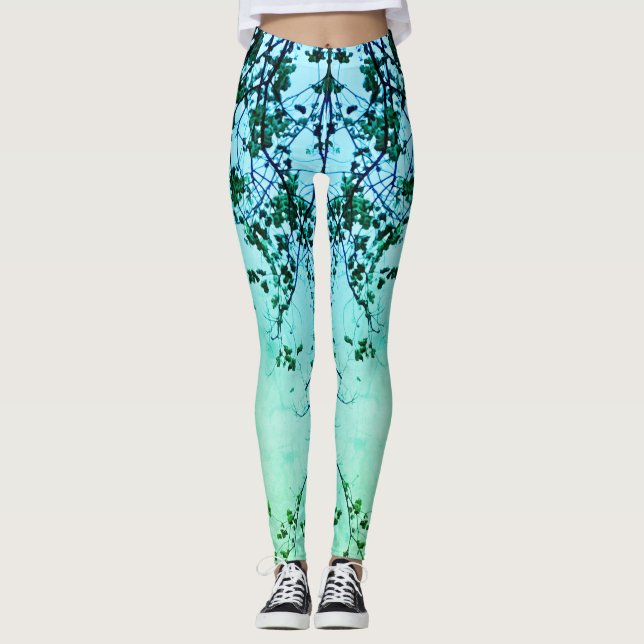 Hudson Leggings Green (Vorderseite)