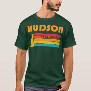 Hudson New Hampshire Vintag Distressed Souvenir T-Shirt