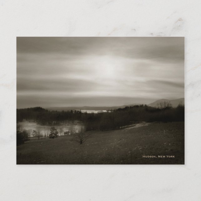 Hudson New York Postcard Postkarte (Vorderseite)