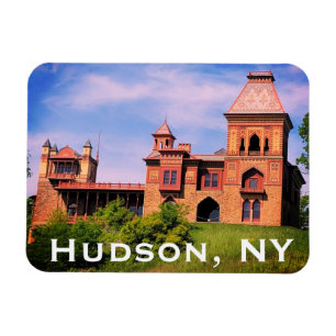 Hudson, NY - Frederic Church Anwesen Magnet