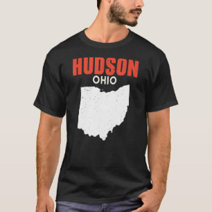 HUDSON Ohio USA Staat America Travel Ohioan T-Shirt