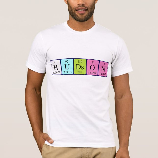Hudson Periodenname Shirt (Vorderseite)