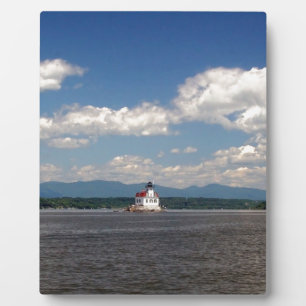 Hudson River Lighthouse Fotoplatte
