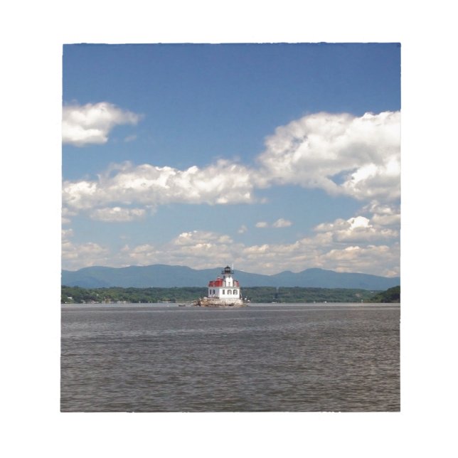 Hudson River Lighthouse Notizblock (Vorderseite)