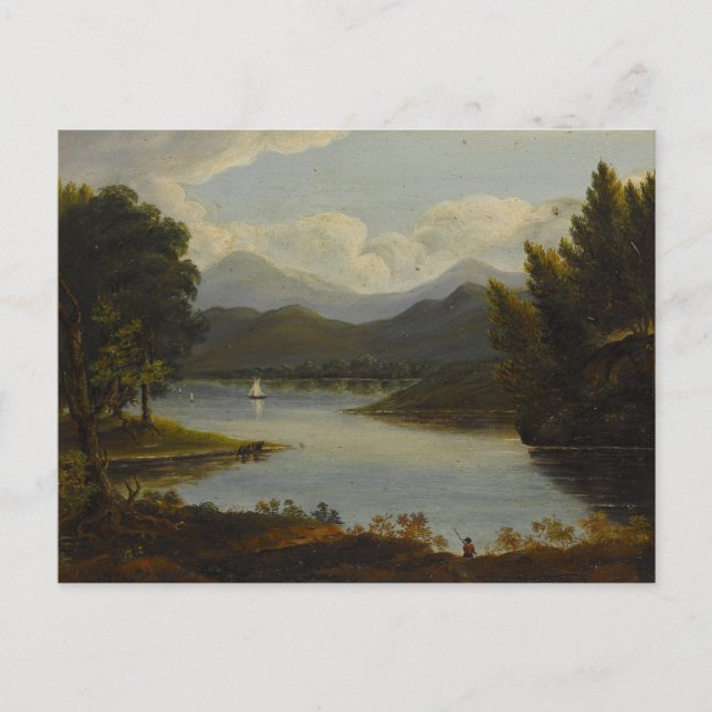 Hudson River Painting Postkarte (Vorderseite)