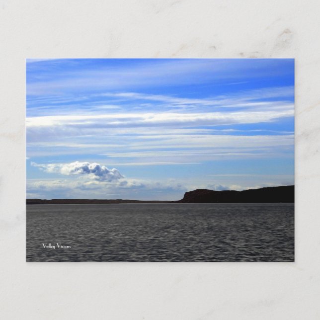 Hudson River Postkarte (Vorderseite)