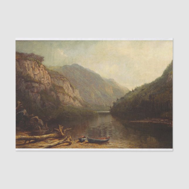 Hudson River Scene von Mary Josephine Walters Seidenpapier (Vorderseite)