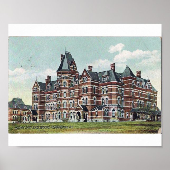 Hudson River Staat Hospital Poster (Vorne)