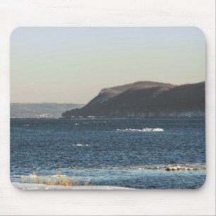 Hudson River Thaw Mousepad