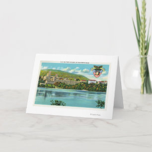 Hudson River View of US Military Academy Karte