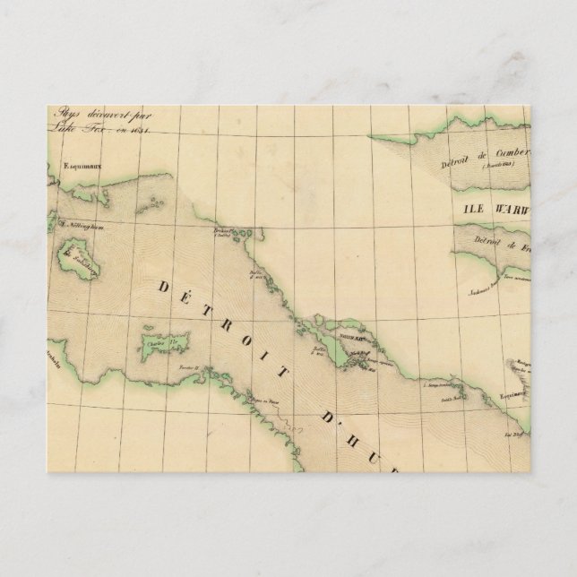 Hudson Straight 18 Postkarte (Vorderseite)