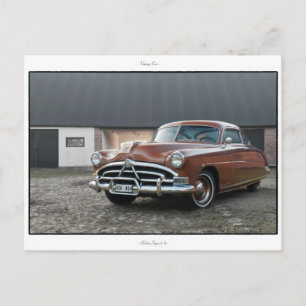 Hudson Super 6 '51 Postkarte