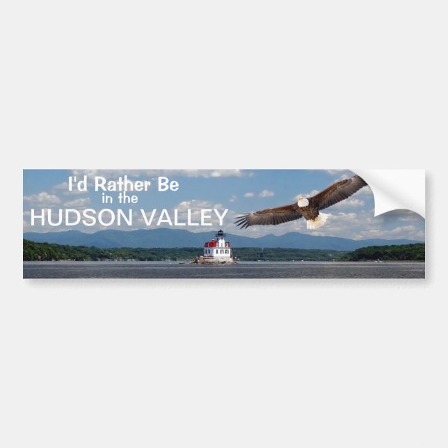 Hudson Valley Autoaufkleber (Vorne)