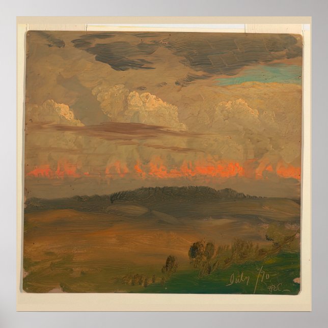 Hudson Valley Landscape Poster (Vorne)