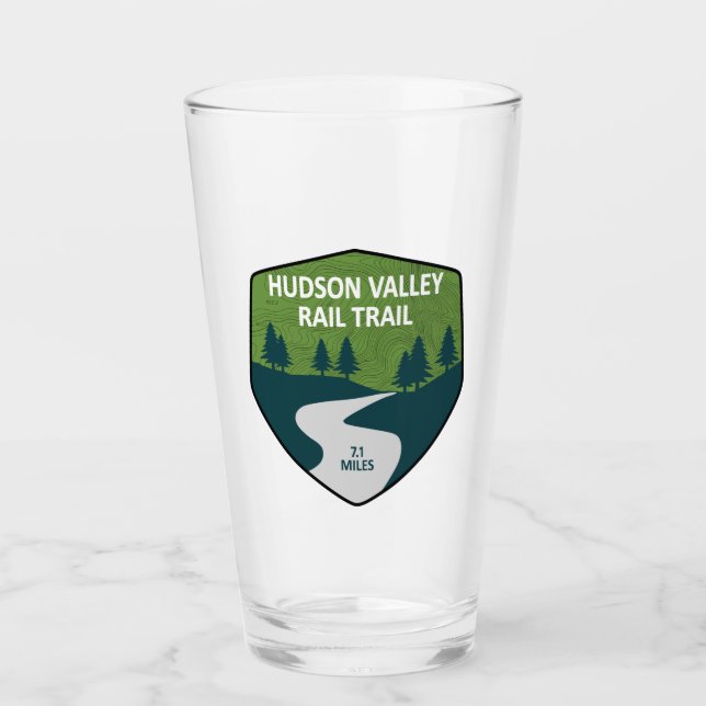 Hudson Valley Rail Trail Glas (Vorderseite)