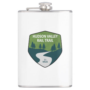 Hudson Valley Rail Trail New York Flachmann