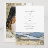 HUDSON VALLEY Watercolor New York Skyline Wedding