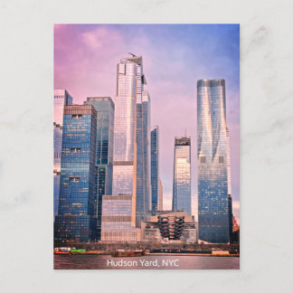 Hudson Yard Manhattan New York City Postcard Postkarte