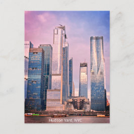 Hudson Yard Manhattan New York City Postcard Postkarte