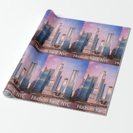 Hudson Yard Manhattan New York Cityscape Geschenkpapier