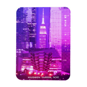 Hudson Yards (Schiff) Empire State Gebäude, NYC Magnet