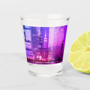 Hudson Yards (Schiff) Empire State Gebäude, NYC Schnapsglas